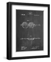 PP992-Chalkboard Pocket Transit Compass 1919 Patent Poster-Cole Borders-Framed Giclee Print