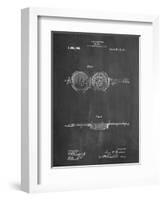 PP992-Chalkboard Pocket Transit Compass 1919 Patent Poster-Cole Borders-Framed Giclee Print