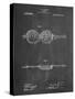 PP992-Chalkboard Pocket Transit Compass 1919 Patent Poster-Cole Borders-Stretched Canvas