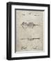 PP992-Sandstone Pocket Transit Compass 1919 Patent Poster-Cole Borders-Framed Giclee Print