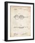 PP992-Vintage Parchment Pocket Transit Compass 1919 Patent Poster-Cole Borders-Framed Giclee Print