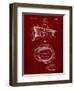 PP993-Burgundy Police Hat 1933 Patent Poster-Cole Borders-Framed Giclee Print