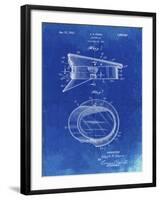 PP993-Faded Blueprint Police Hat 1933 Patent Poster-Cole Borders-Framed Giclee Print