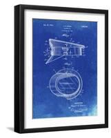PP993-Faded Blueprint Police Hat 1933 Patent Poster-Cole Borders-Framed Giclee Print