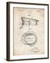 PP993-Vintage Parchment Police Hat 1933 Patent Poster-Cole Borders-Framed Giclee Print