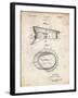 PP993-Vintage Parchment Police Hat 1933 Patent Poster-Cole Borders-Framed Giclee Print