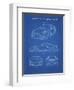 PP994-Blueprint Porsche 911 with Spoiler Patent Poster-Cole Borders-Framed Giclee Print