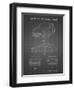 PP995-Black Grid Porsche Cayenne Patent Poster-Cole Borders-Framed Giclee Print