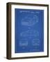 PP995-Blueprint Porsche Cayenne Patent Poster-Cole Borders-Framed Giclee Print