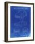 PP995-Faded Blueprint Porsche Cayenne Patent Poster-Cole Borders-Framed Premium Giclee Print