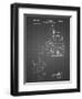 PP997-Black Grid Porter Cable Hand Router Patent Poster-Cole Borders-Framed Giclee Print