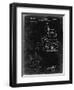 PP997-Black Grunge Porter Cable Hand Router Patent Poster-Cole Borders-Framed Giclee Print