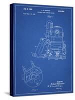 PP997-Blueprint Porter Cable Hand Router Patent Poster-Cole Borders-Stretched Canvas