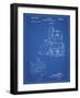 PP997-Blueprint Porter Cable Hand Router Patent Poster-Cole Borders-Framed Giclee Print