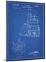 PP997-Blueprint Porter Cable Hand Router Patent Poster-Cole Borders-Mounted Giclee Print