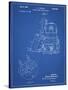 PP997-Blueprint Porter Cable Hand Router Patent Poster-Cole Borders-Stretched Canvas