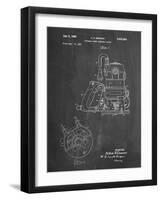 PP997-Chalkboard Porter Cable Hand Router Patent Poster-Cole Borders-Framed Giclee Print