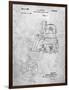 PP997-Slate Porter Cable Hand Router Patent Poster-Cole Borders-Framed Giclee Print