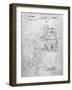 PP997-Slate Porter Cable Hand Router Patent Poster-Cole Borders-Framed Giclee Print