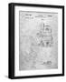 PP997-Slate Porter Cable Hand Router Patent Poster-Cole Borders-Framed Giclee Print