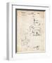 PP997-Vintage Parchment Porter Cable Hand Router Patent Poster-Cole Borders-Framed Giclee Print