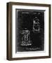PP998-Black Grunge Porter Cable Palm Grip Sander Patent Poster-Cole Borders-Framed Premium Giclee Print