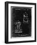 PP998-Black Grunge Porter Cable Palm Grip Sander Patent Poster-Cole Borders-Framed Giclee Print