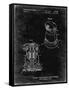 PP998-Black Grunge Porter Cable Palm Grip Sander Patent Poster-Cole Borders-Framed Stretched Canvas