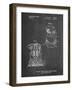 PP998-Chalkboard Porter Cable Palm Grip Sander Patent Poster-Cole Borders-Framed Giclee Print