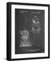 PP998-Chalkboard Porter Cable Palm Grip Sander Patent Poster-Cole Borders-Framed Giclee Print