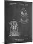 PP998-Chalkboard Porter Cable Palm Grip Sander Patent Poster-Cole Borders-Mounted Giclee Print