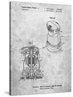 PP998-Slate Porter Cable Palm Grip Sander Patent Poster-Cole Borders-Stretched Canvas