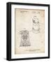 PP998-Vintage Parchment Porter Cable Palm Grip Sander Patent Poster-Cole Borders-Framed Giclee Print