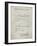 PP999-Antique Grid Parchment Porter Cable Table Saw Patent Poster-Cole Borders-Framed Giclee Print