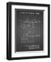 PP999-Black Grid Porter Cable Table Saw Patent Poster-Cole Borders-Framed Giclee Print