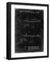 PP999-Black Grunge Porter Cable Table Saw Patent Poster-Cole Borders-Framed Giclee Print