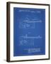 PP999-Blueprint Porter Cable Table Saw Patent Poster-Cole Borders-Framed Giclee Print