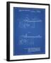PP999-Blueprint Porter Cable Table Saw Patent Poster-Cole Borders-Framed Giclee Print