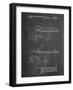 PP999-Chalkboard Porter Cable Table Saw Patent Poster-Cole Borders-Framed Giclee Print