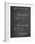 PP999-Chalkboard Porter Cable Table Saw Patent Poster-Cole Borders-Framed Giclee Print