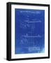 PP999-Faded Blueprint Porter Cable Table Saw Patent Poster-Cole Borders-Framed Giclee Print