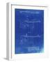 PP999-Faded Blueprint Porter Cable Table Saw Patent Poster-Cole Borders-Framed Giclee Print