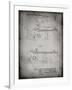 PP999-Faded Grey Porter Cable Table Saw Patent Poster-Cole Borders-Framed Giclee Print