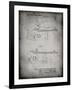 PP999-Faded Grey Porter Cable Table Saw Patent Poster-Cole Borders-Framed Giclee Print