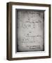 PP999-Faded Grey Porter Cable Table Saw Patent Poster-Cole Borders-Framed Premium Giclee Print