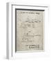 PP999-Sandstone Porter Cable Table Saw Patent Poster-Cole Borders-Framed Premium Giclee Print