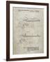 PP999-Sandstone Porter Cable Table Saw Patent Poster-Cole Borders-Framed Giclee Print