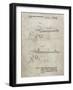 PP999-Sandstone Porter Cable Table Saw Patent Poster-Cole Borders-Framed Giclee Print