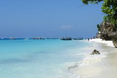 Paradise Beach at Zanzibar in Tanzania, Africa-ppart-Framed Photographic Print