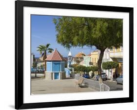 Praca 12 de Setembro. Sao Filipe, the capital of the island. Fogo Island-Martin Zwick-Framed Photographic Print